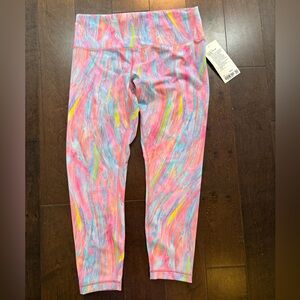 Lululemon rainbow wunder train tights leggings